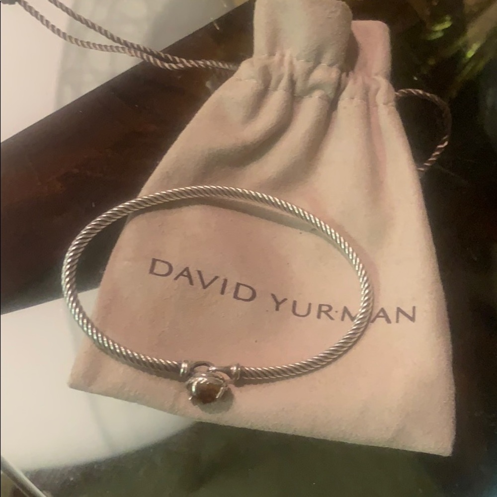 David Yurman Chatelaine Bracelet with Citrine